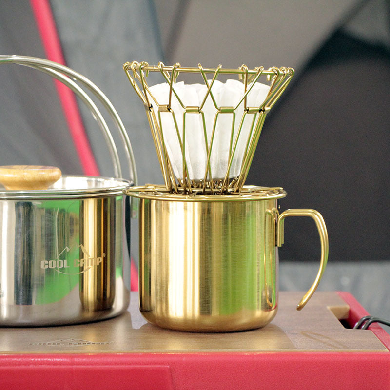 Stainless Steel Coffee Holder & Filter